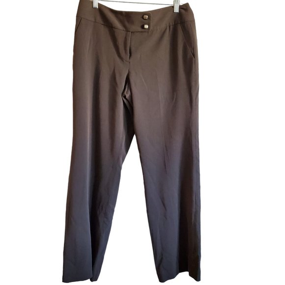 Apt 9 Maxwell Brown Dress Pant Size 12 - Picture 1 of 13